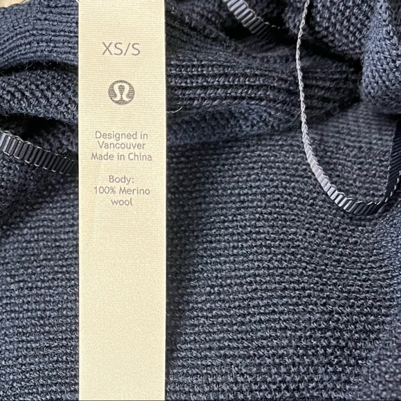 NWT Lululemon | Merino Wool Short Sleeve Wrap Size XS/S - Picture 8 of 8